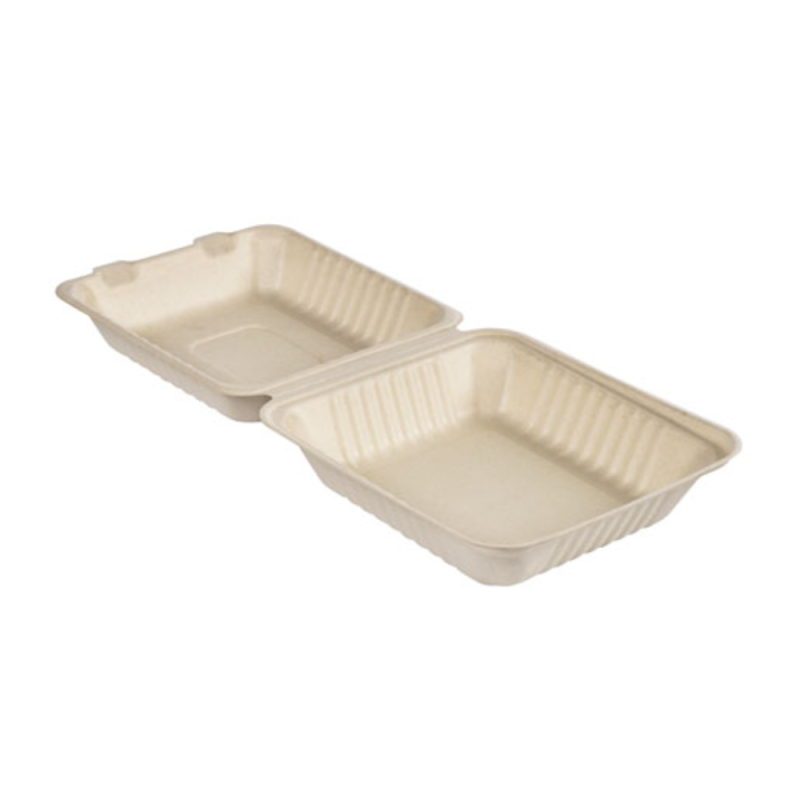 Box Hamburger Eco in Bagassa (50 pezzi)