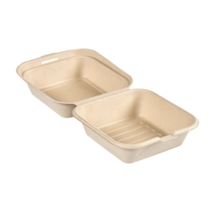 Box Hamburger Eco in Bagassa (50 pezzi)