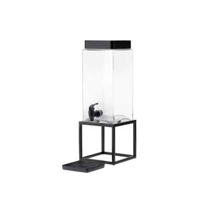 Big Jar Con Base in Metallo