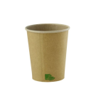 Bicchieri Bio in cartone kraft avana (50 pezzi)