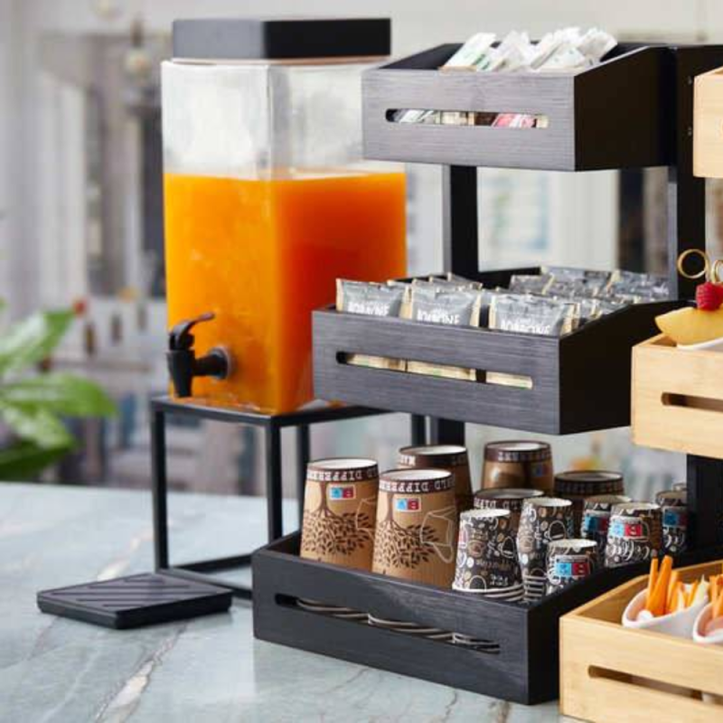 Big Jar Con Base in Metallo