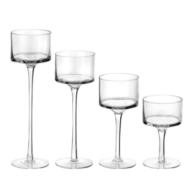 Vaso in Vetro con Gambo