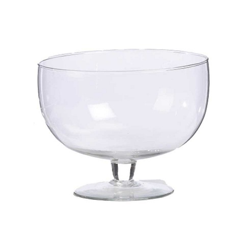 Coppa In Vetro Con Piede