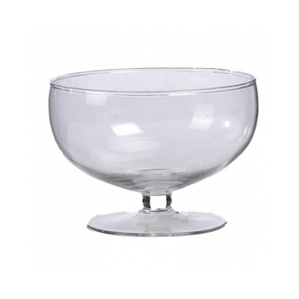 Coppa In Vetro Con Piede