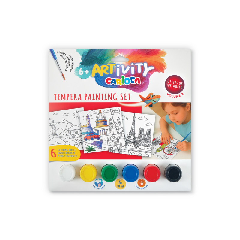 Album Città Europee Con Tempere