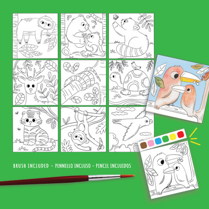 Album Acquarello Animali