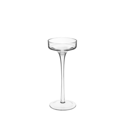 Portacandela in Vetro con Gambo 2