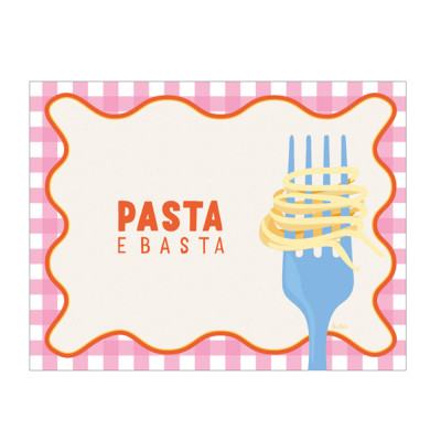 Tovagliette in Carta Pasta e Basta (4 Pezzi)