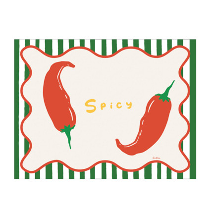 Tovagliette in Carta Spicy (4 Pezzi)