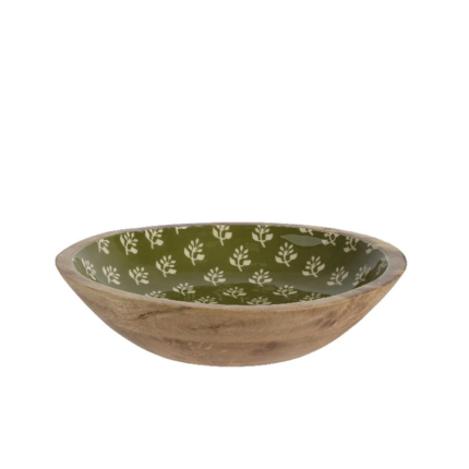 Ciotola in Legno di Mango Smaltata