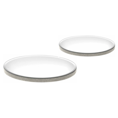 Sotto Candela Specchio Bordo Strass