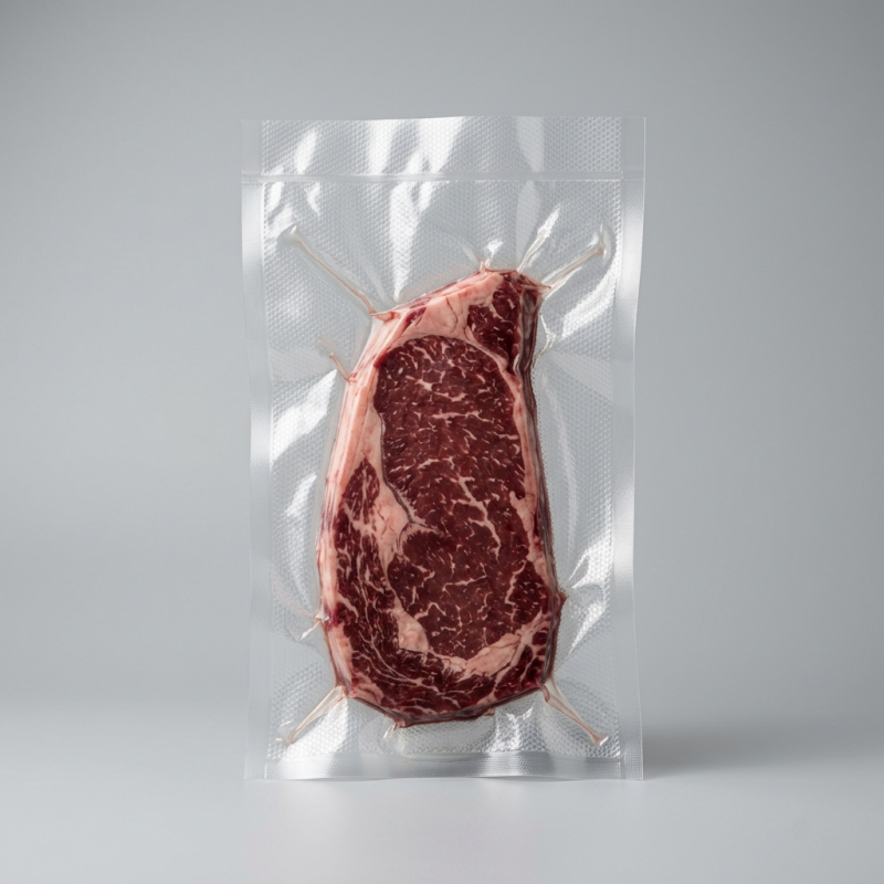 Buste Lisce per Cottura Sottovuoto Carne (100 Pezzi)