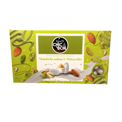 Confetti Morbide Bontà Mandorla Salata e Pistacchio