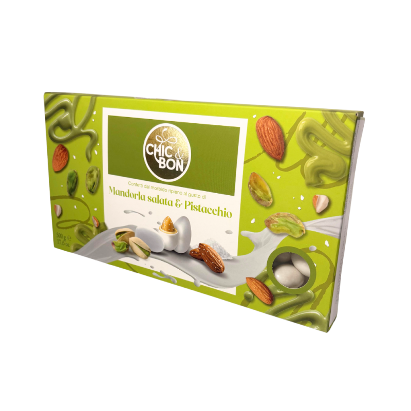 Confetti Morbide Bontà Mandorla Salata e Pistacchio