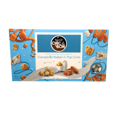 Confetti Morbide Bontà Mandorla Salata e Popcorn