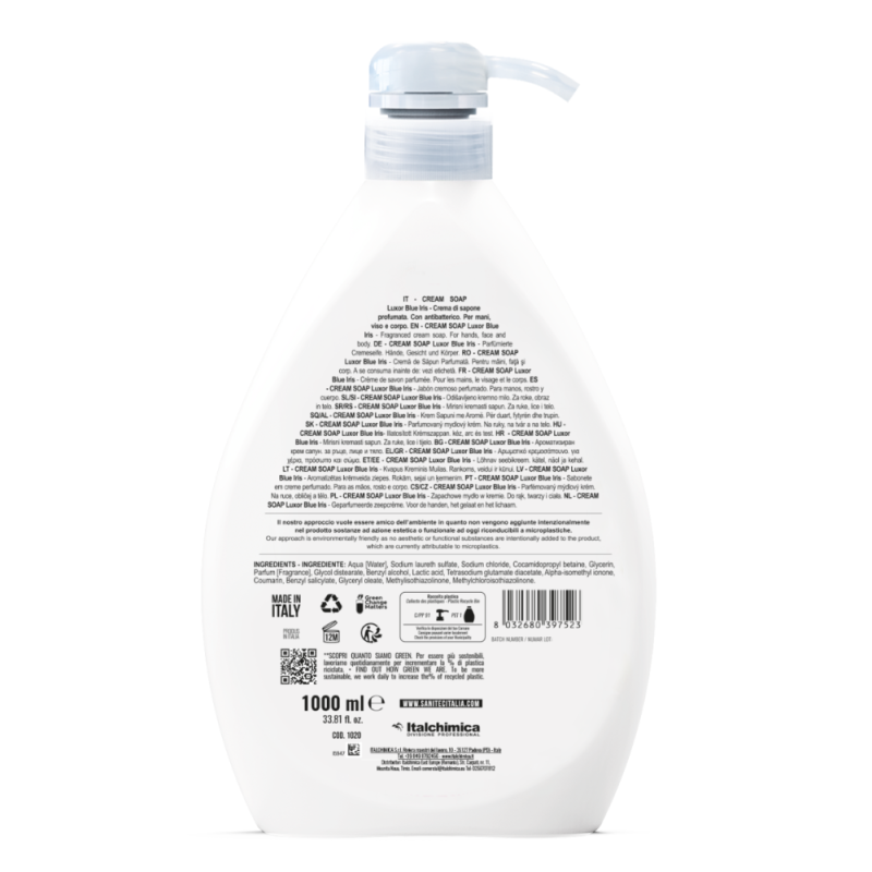 Crema Sapone Profumata Antibatterica Sanitec