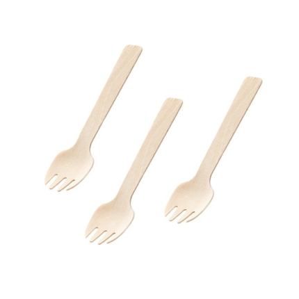 Forchettine in Legno Bio (48 pezzi)