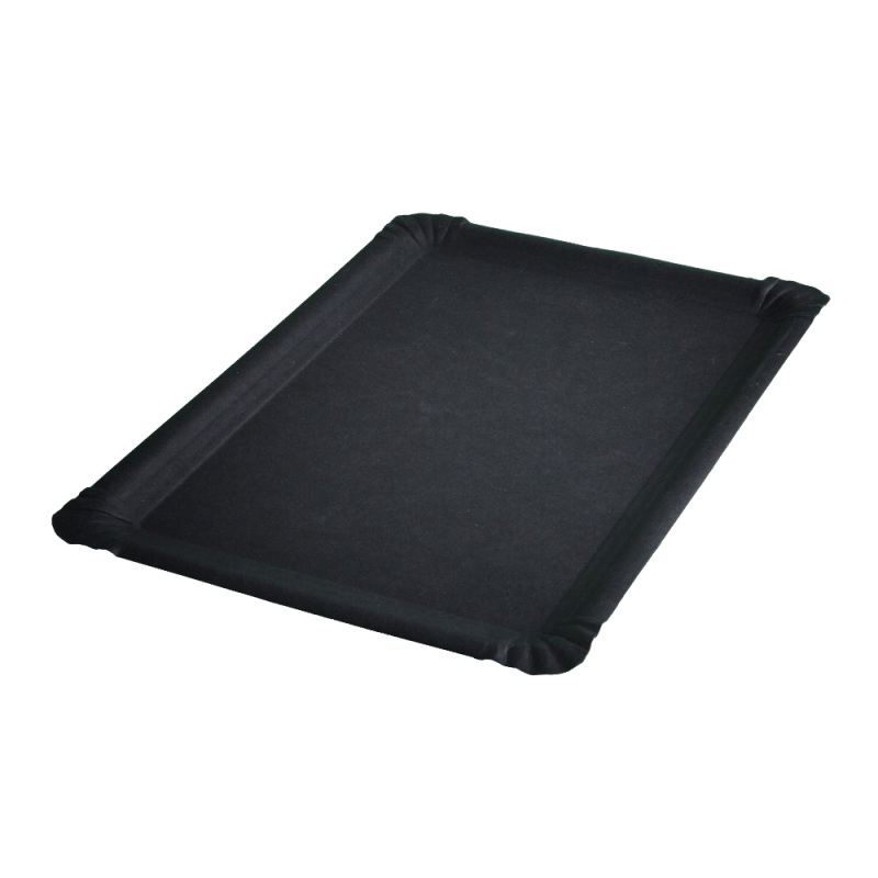 Vassoio Nero in Cartoncino (50 Pezzi)