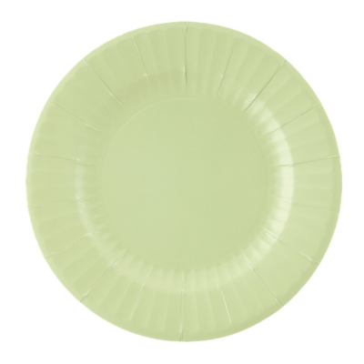 Maxi Piatti Pastel Verdi (6 Pezzi)