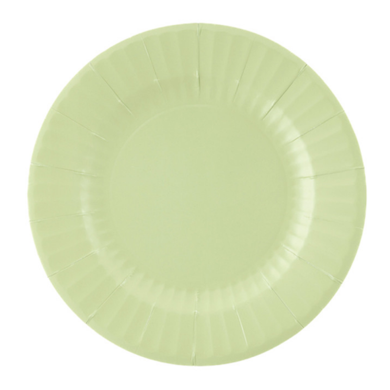 Maxi Piatti Pastel Verdi (6 Pezzi)