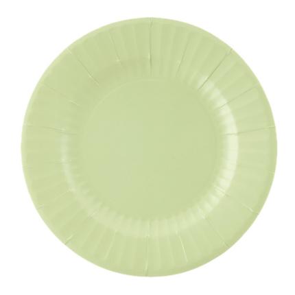 Maxi Piatti Pastel Verdi (6 Pezzi)