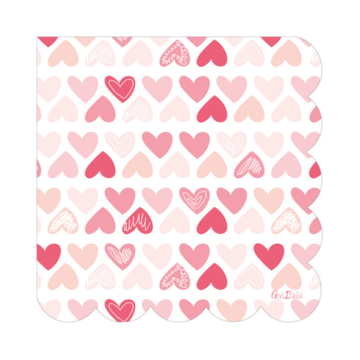 Tovaglioli in Carta Little Hearts (16 Pezzi)