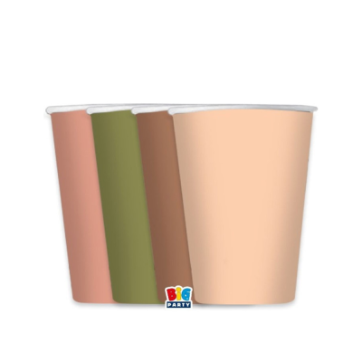 Bicchieri in Cartoncino Mix Boho (8 Pezzi)