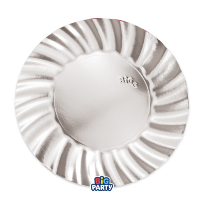 Piatto Wavy Metal (6 Pezzi) 2