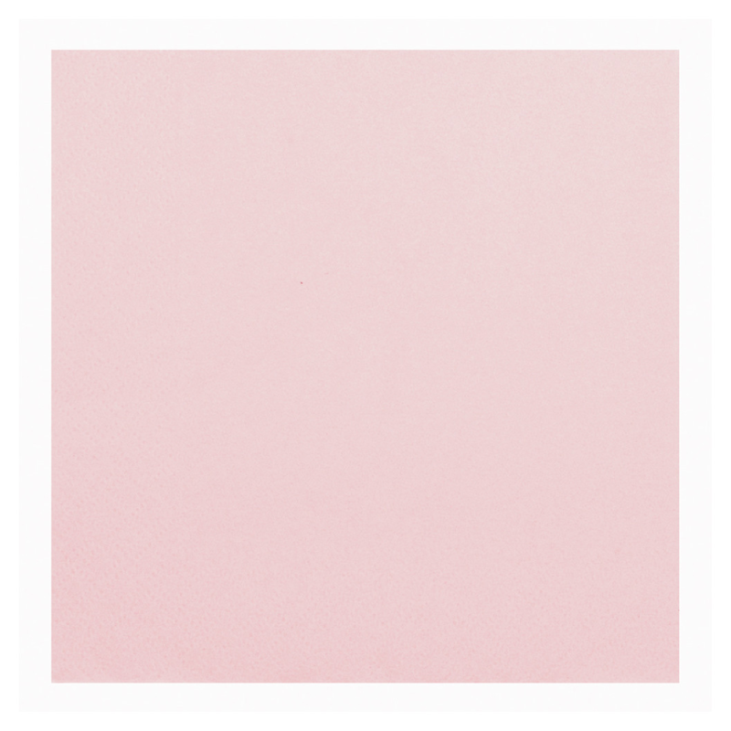 Tovaglioli in Carta Pastel Geranio (16 Pezzi)