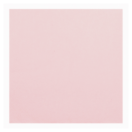 Tovaglioli in Carta Pastel Geranio (16 Pezzi)