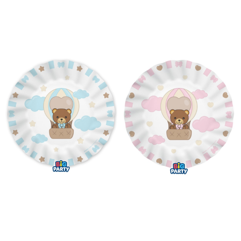 Piatti Teddy Thun (6 Pezzi)