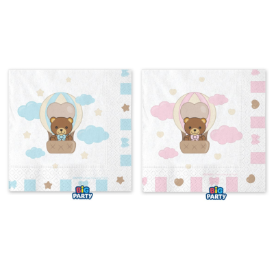 Tovaglioli Teddy Thun (16 Pezzi)