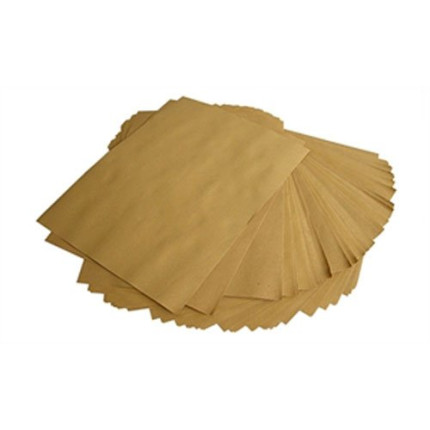 Fogli di Carta Avana per Fritti (250 Fogli)