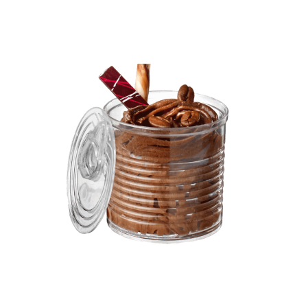 Barattolini conserva con coperchio finger food 220cc