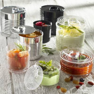Barattolini conserva con coperchio finger food 2