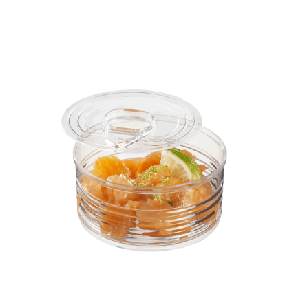 Barattolini conserva con coperchio finger food 100cc