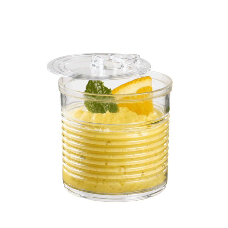 Barattolini conserva con coperchio finger food 60cc