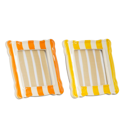 Cornice a Righe Bicolor