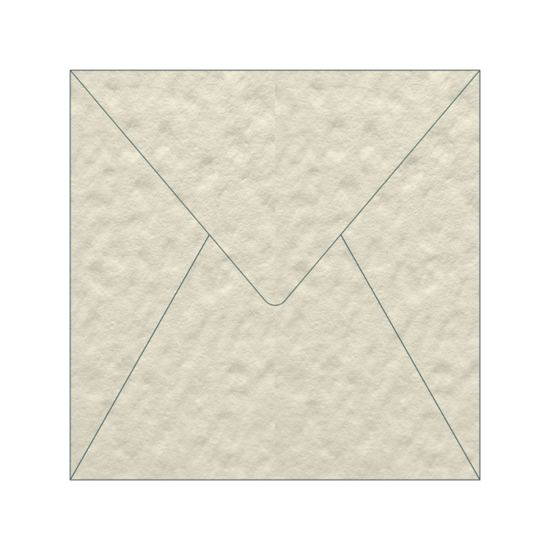 Buste carta martellata taglio a punta (25 pezzi)