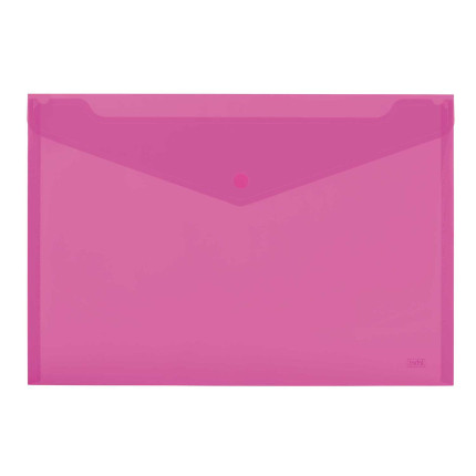 Buste A4 Fluo con Bottone (3 Pezzi)