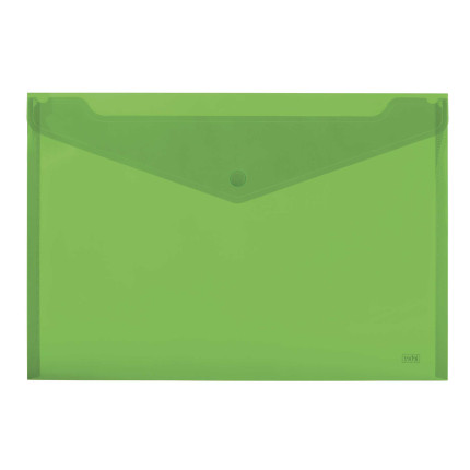 Buste A4 Fluo con Bottone (3 Pezzi)