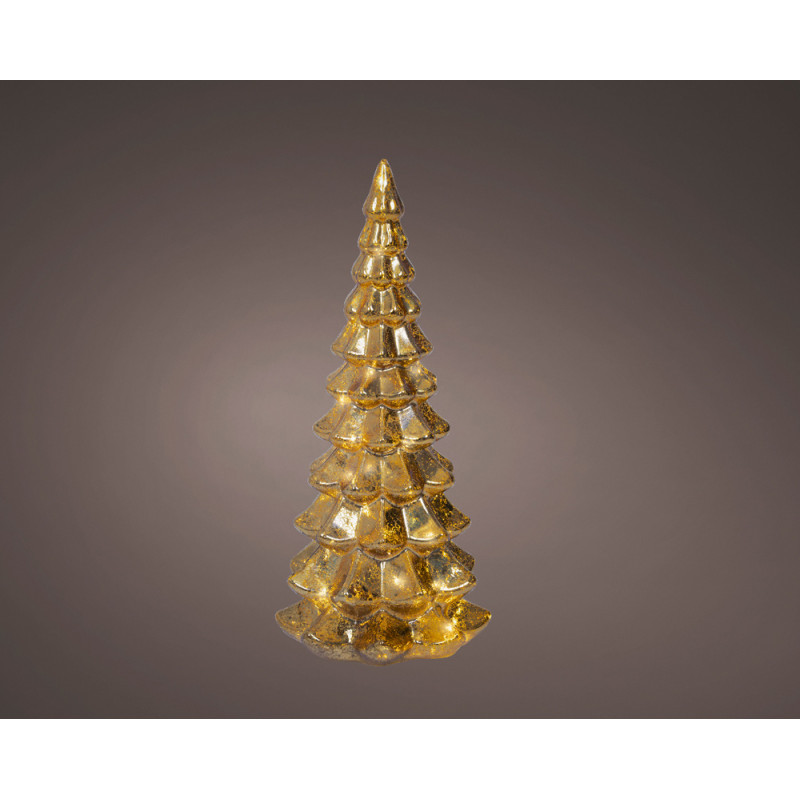 Alberello Luminoso in Vetro 32cm