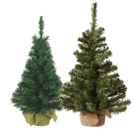 Mini albero imperial base juta 75cm