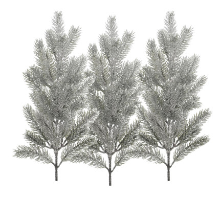 Ramo di Pino Innevato 23cm 50cm e 63cm - Fornitura Natale