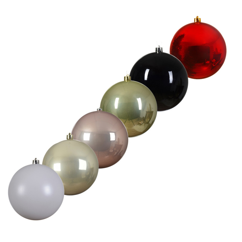Palla per albero colorata 14cm