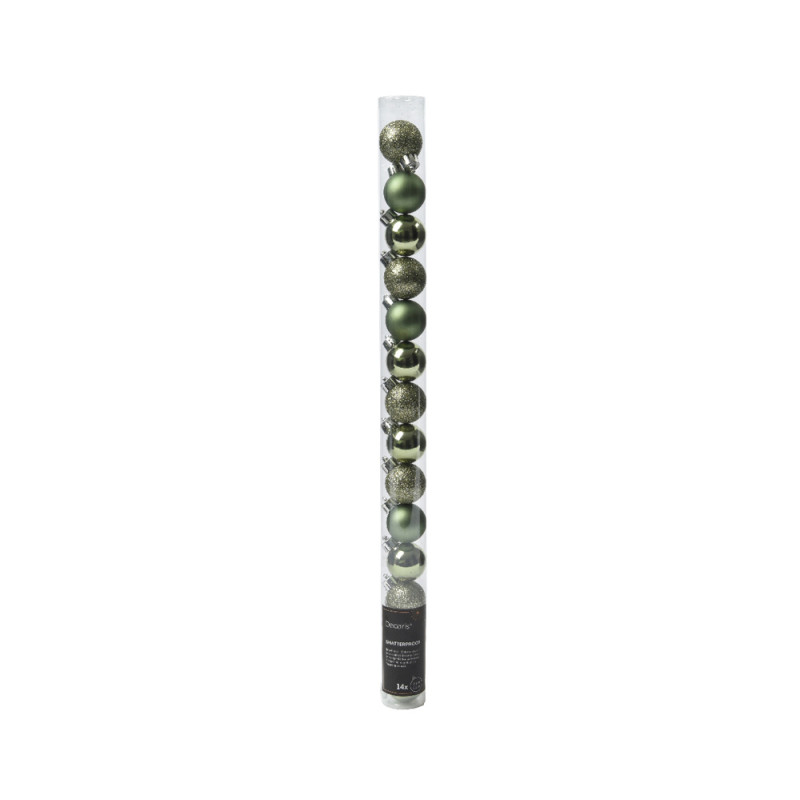Palline per albero di natale 3cm (14 pezzi)