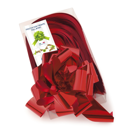 Coccarde Splendid Rosse (30 Pezzi)