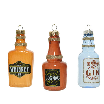 Bottiglietta Liquore in Vetro 9,4cm