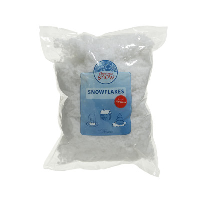 Busta fiocchi di neve artificiali 100gr