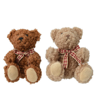Orsetto di Peluche con Fiocco 10cm